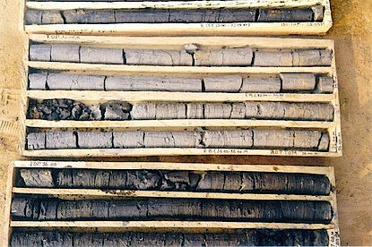 Testigos de perforación